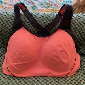 Victoria’s Secret VSX sport bra  - pink / peach color - 36DD